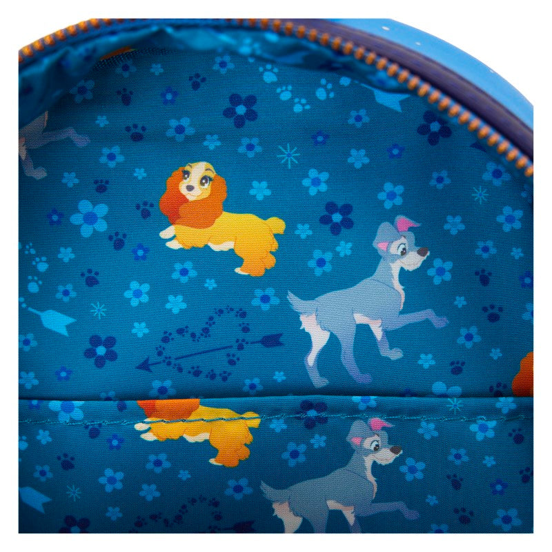 Sac à dos Disney : La Belle et le Clochard 70ème anniversaire