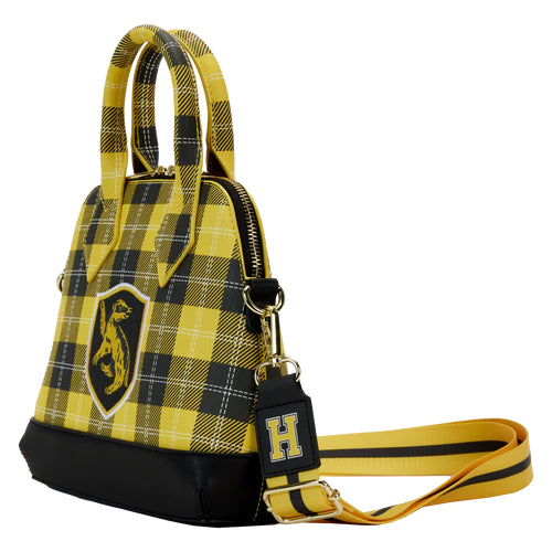 Harry Potter - Loungefly - Sac à main Varsity Hufflepuff Plaid