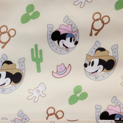 Disney - Loungefly - Sac à main Western Mickey and Minnie