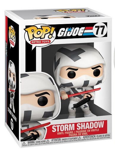 Figurine Funko Pop G.I Joe V2 Storm Shadow