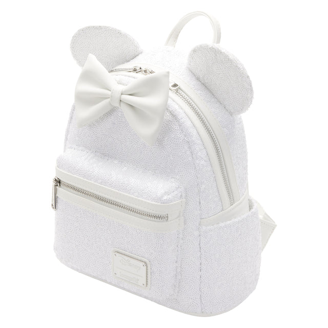 Disney - Loungefly - Sac à dos Minnie Sequin Wedding