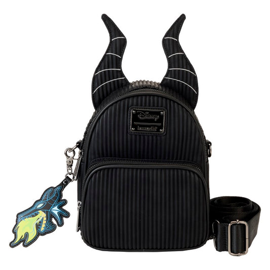 Disney Loungefly Mini Sac A Dos Convertible Villains Maleficent Maléfique