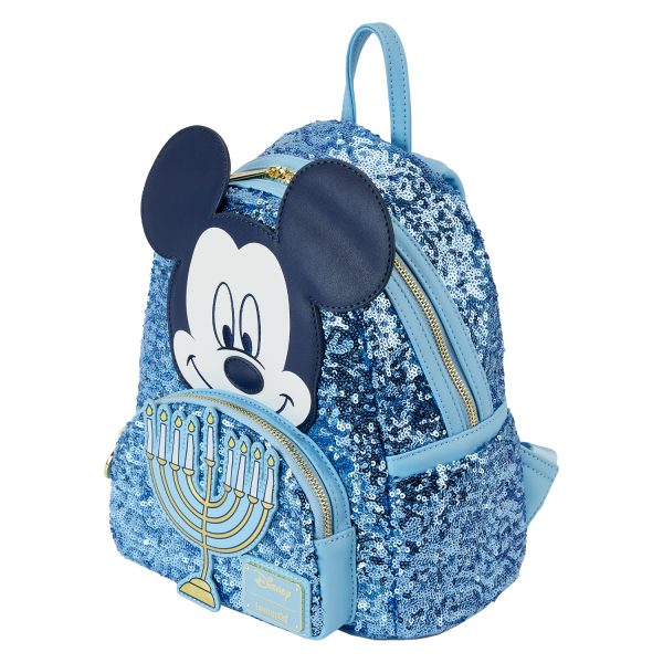 Disney  Loungefly - Sac à dos Mickey Happy Hanukkah Menorah