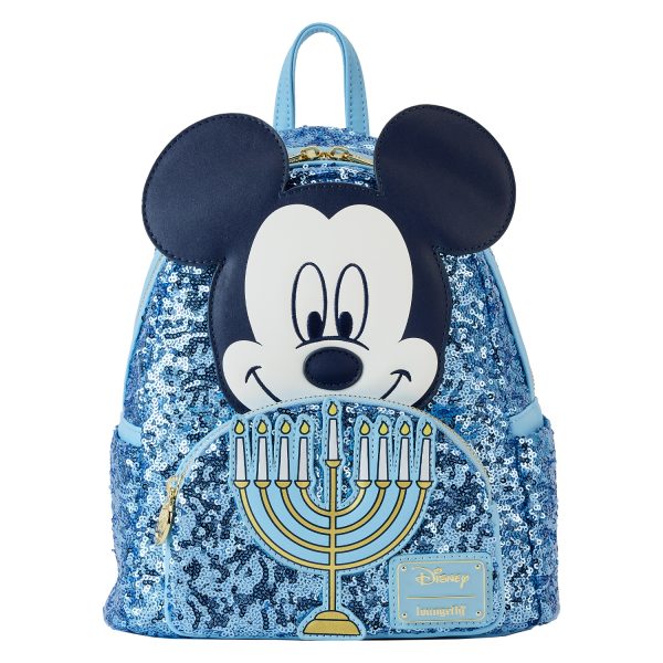 Disney  Loungefly - Sac à dos Mickey Happy Hanukkah Menorah