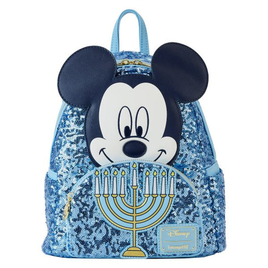 Disney  Loungefly - Sac à dos Mickey Happy Hanukkah Menorah