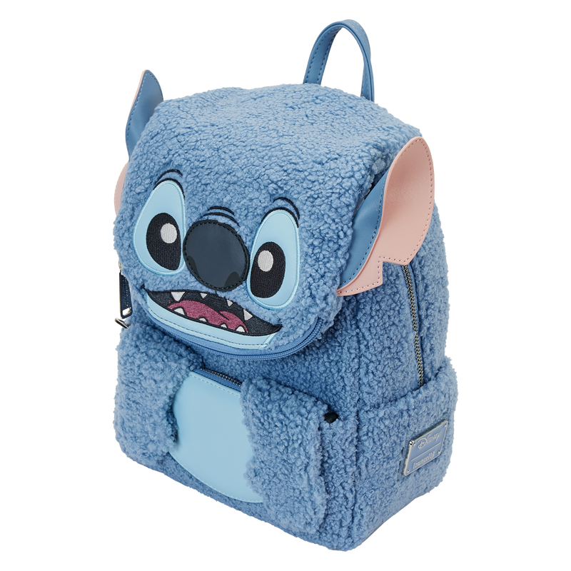 Disney - Loungefly - Sac à dos Stitch Plush Pocket