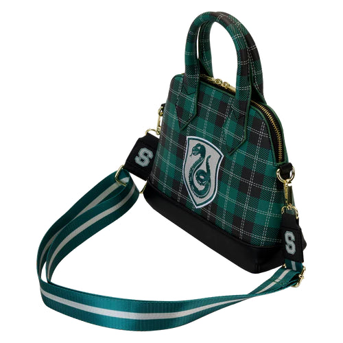Harry Potter - Loungefly - Sac à main Varsity Slytherin Plaid