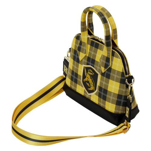 Harry Potter - Loungefly - Sac à main Varsity Hufflepuff Plaid