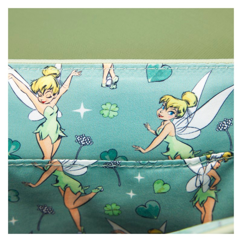 Disney Loungefly Sac A Main Tinker Bell 4-Leaf Clover