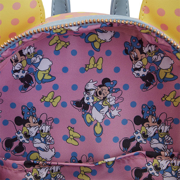 Disney - Loungefly - Sac à Dos Minnie Pastel Color Block Dots