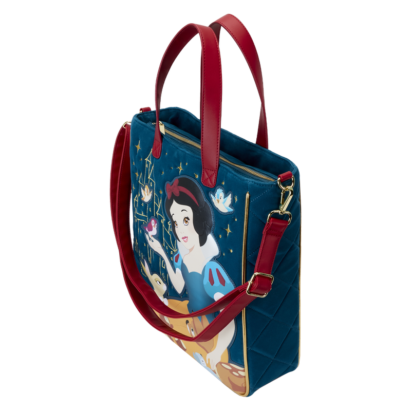 Disney - Loungefly - Sac Tissu Velours Snow White Heritage