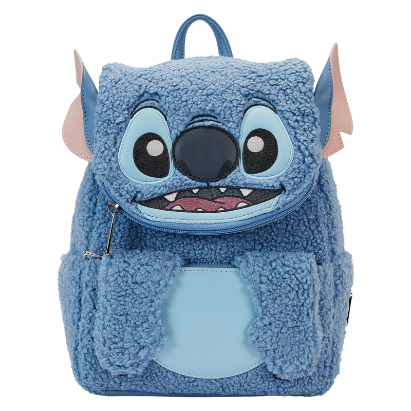 Disney - Loungefly - Sac à dos Stitch Plush Pocket