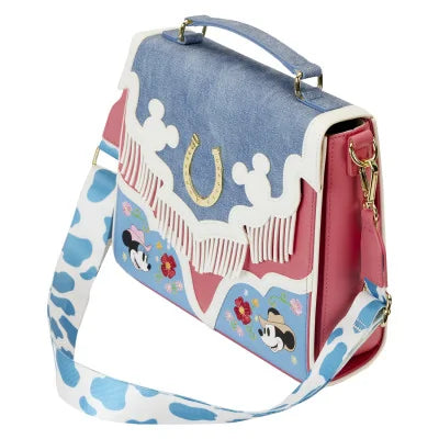 Disney - Loungefly - Sac à main Western Mickey and Minnie