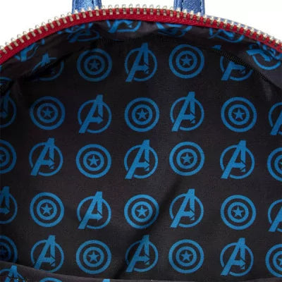 Marvel - Loungefly - Sac à dos Shine Captain America Cosplay.