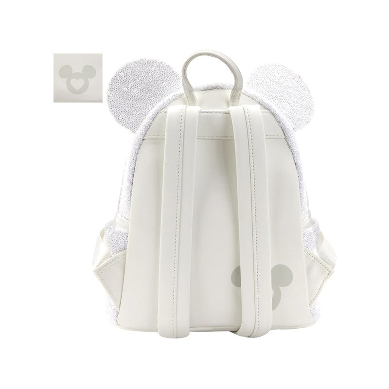 Disney - Loungefly - Sac à dos Minnie Sequin Wedding