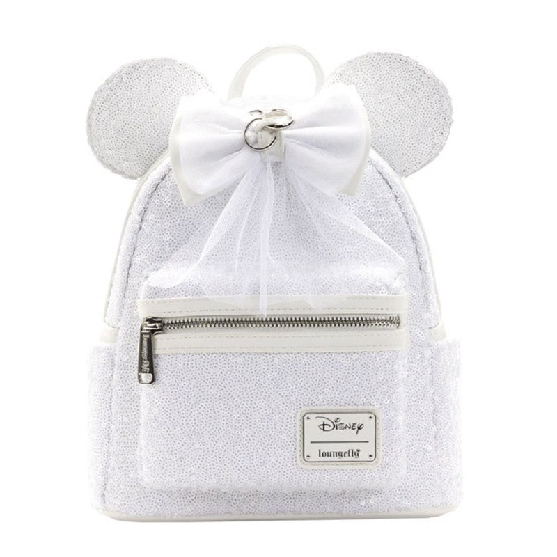 Disney - Loungefly - Sac à dos Minnie Sequin Wedding