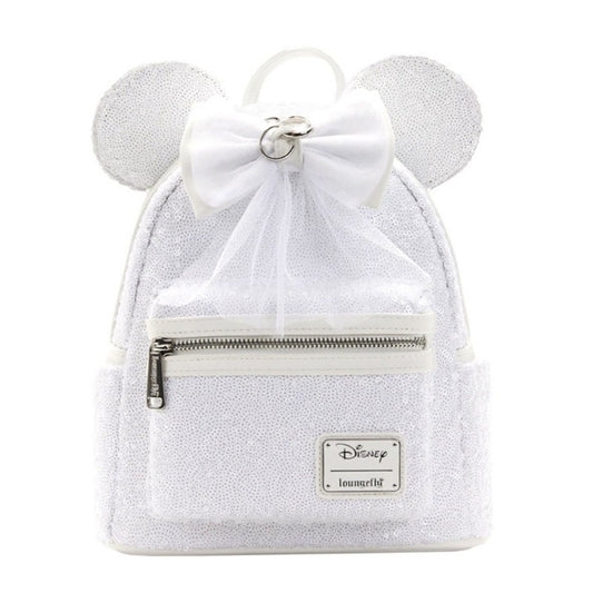 Disney - Loungefly - Sac à dos Minnie Sequin Wedding